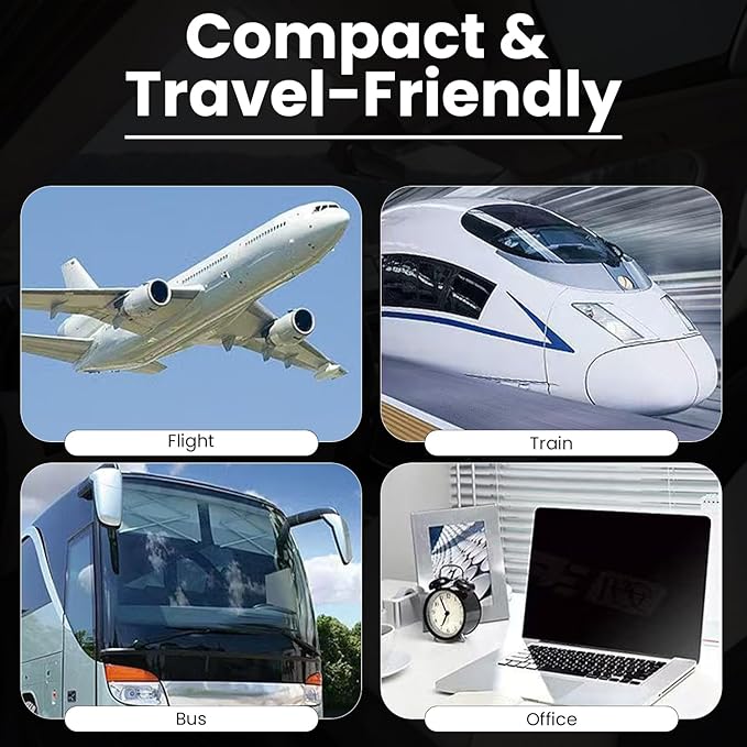 Premium Foot and Leg Rest for Flight Travel – Ergonomic In-Flight Comfort Solution