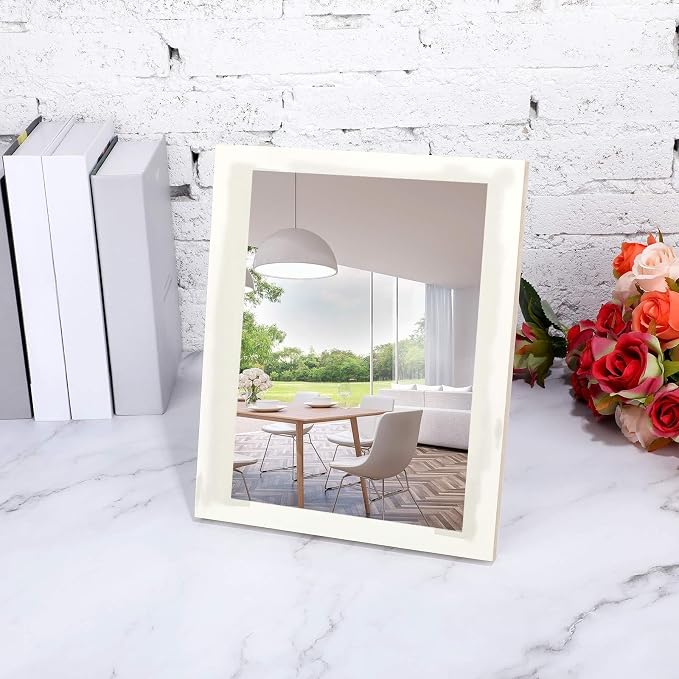 Premium Adhesive Flexible Plastic Mirror – 30x20cm Lightweight DIY Wall Decor and Vanity Solution