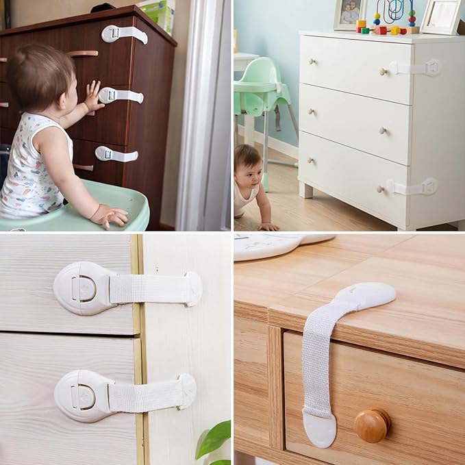 Single Deals™ Child Safety Strap Locks - Premium Quality