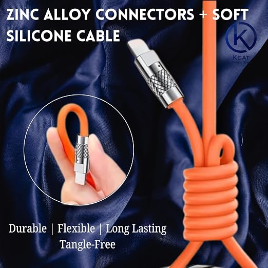 Premium 3-in-1 Universal Mobile Charging Cable – High-Performance Versatile Connectivity