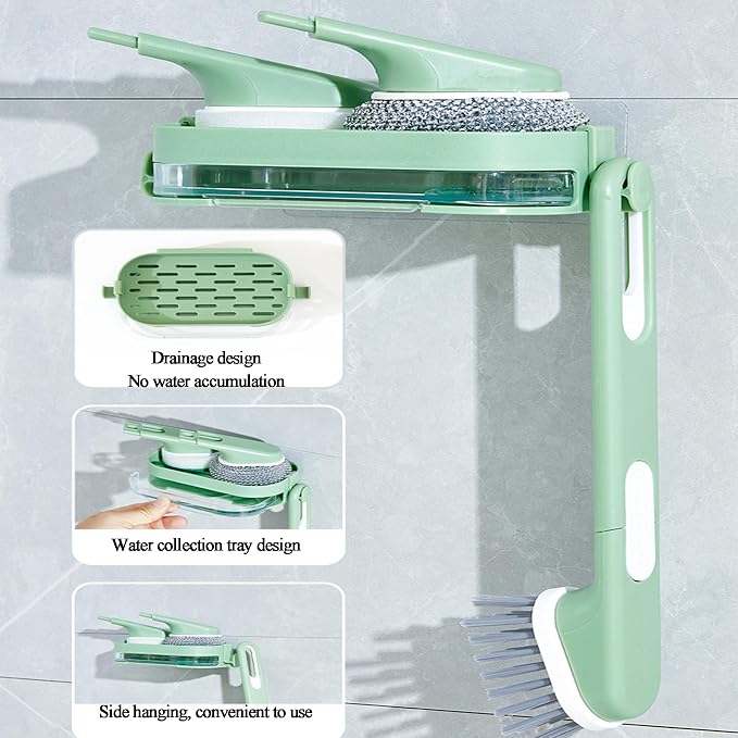 3 IN 1 Kitchen Brush – Sophisticated Maintenance Solution Premium Quality SingleDeals™