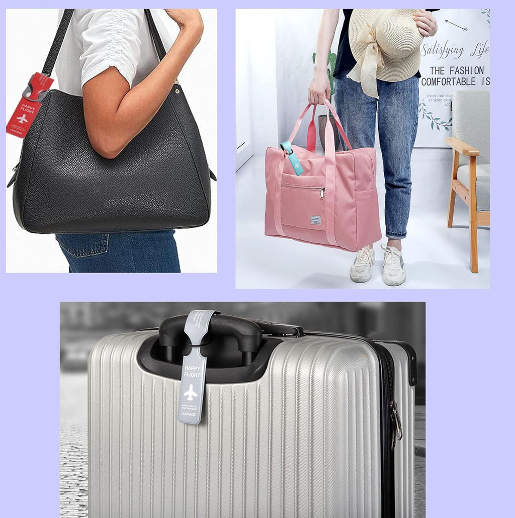 Single Deals™ Travel In Style Luggage Tags - Premium Quality