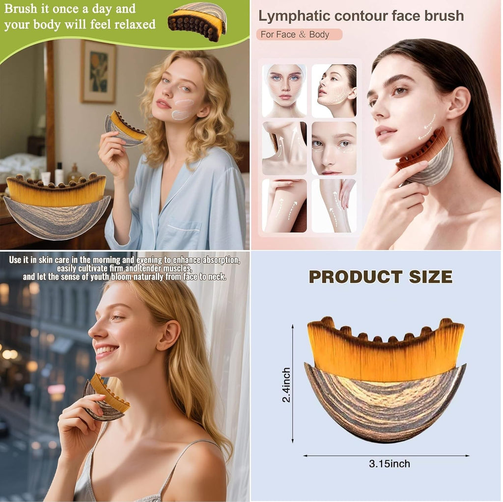 Advanced Ergonomic Face Cleaning Brush – Professional-Grade Exfoliating Tool for Enhanced Skin Texture and Radiance Premium Quality Single Deals™