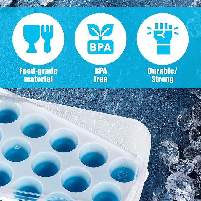Single Deals™ 21-Cavity Ice Tray - Premium Quality