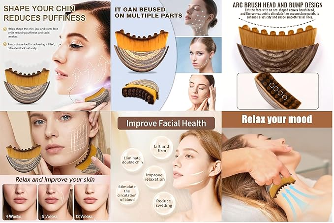Advanced Ergonomic Face Cleaning Brush – Professional-Grade Exfoliating Tool for Enhanced Skin Texture and Radiance Premium Quality Single Deals™