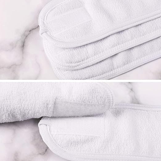 Face Wash Headband (White) – Adjustable Soft Microfiber Spa Hairband for Skincare, Makeup Application, and Facial Routines Premium Quality Single Deals™ (Copy)