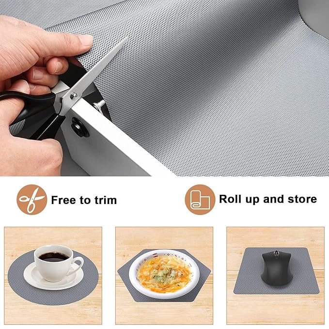 Versatile Drawer Mat (45x500cm) – Protective, Durable Liner for Kitchen and Home Organization Premium Quality Single Deals™