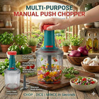 Single Deals™ 1000 ML hand push chopper [Premium Quality]