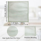 Premium Steel Wire Dish Cloth – Durable, High-Performance Scrubber for Heavy-Duty Cleaning