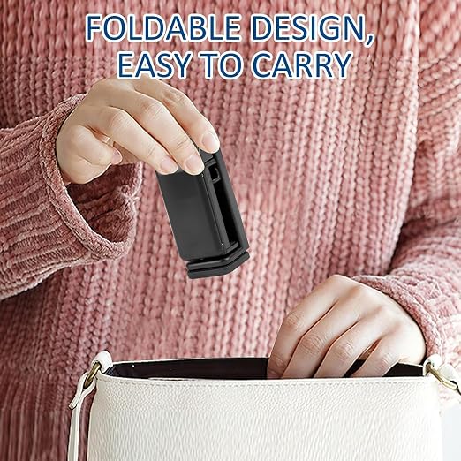 Premium 360° Rotating Travel Phone Holder – Versatile Hands-Free Mounting Solution