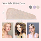 Premium Lightweight Hair Towel Wrap – 45g Quick-Dry Microfiber Cap for Gentle Hair Care  Professional Description