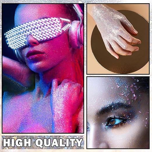 Shiny Glitter Body & Hair Spray – 60ml Illuminating Mist for Radiant Glamour Premium Quality Single Deals™
