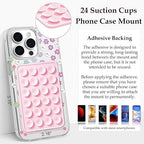 Premium Silicone Suction Phone Case Attachment – Versatile Hands-Free Mounting Solution