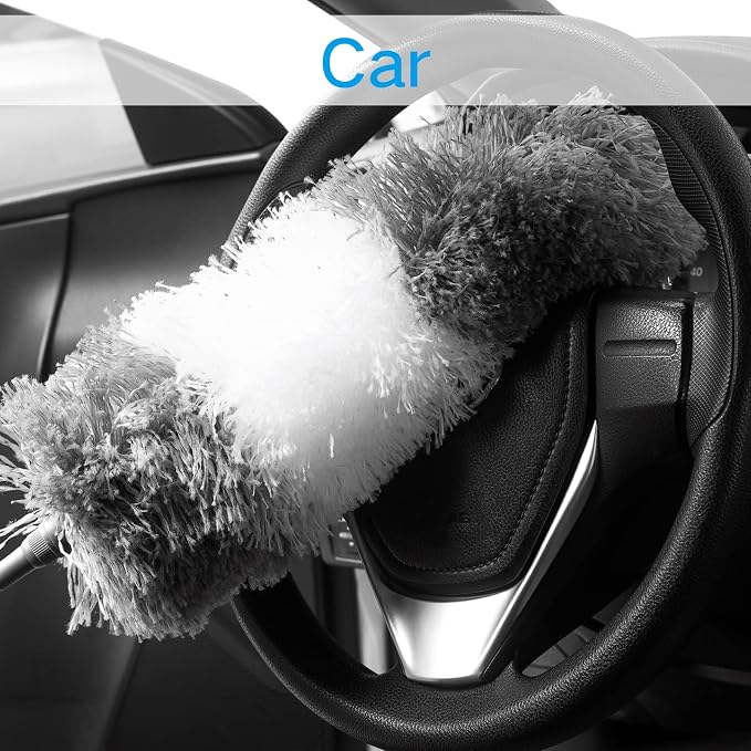 4 in 1 Microfiber Feather Duster – Sophisticated Maintenance Solution Premium Quality SingleDeals™