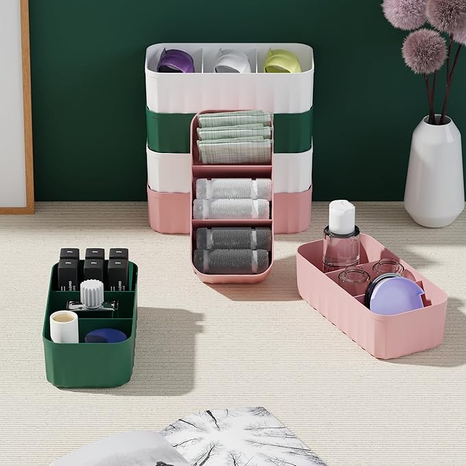Single Deals™ SOCKS & UNDERGARMENT ORGANIZER (pack of 4) - Premium Quality