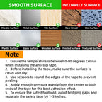 Single Deals™ Anti-slip Grip Tape Black  Dimensions: 5 cm x 5 m