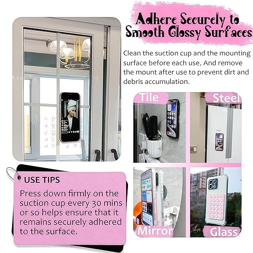 Premium Silicone Suction Phone Case Attachment – Versatile Hands-Free Mounting Solution