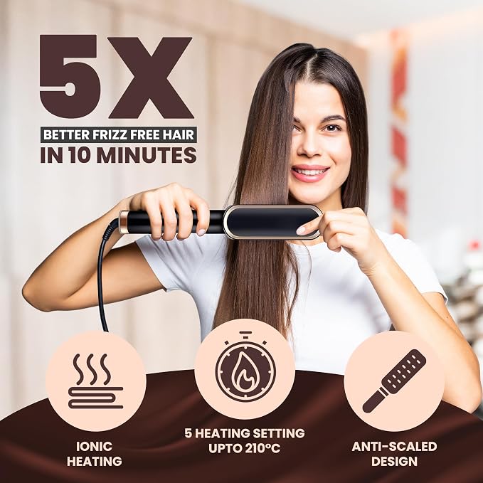 Hair Straightening Comb – Professional Style & Smoothing Tool