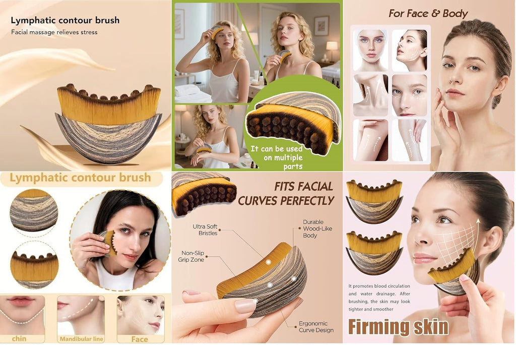 Advanced Ergonomic Face Cleaning Brush – Professional-Grade Exfoliating Tool for Enhanced Skin Texture and Radiance Premium Quality Single Deals™