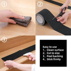 Single Deals™ Anti-slip Grip Tape Black  Dimensions: 5 cm x 5 m