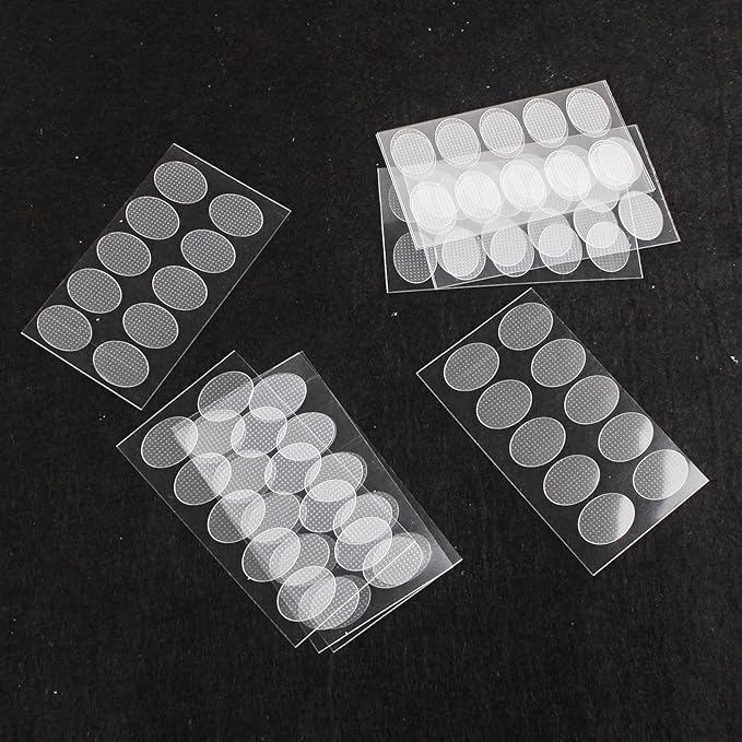 100-Piece Supportive Ear Lobe Patches – Invisible Adhesive Reinforcements for Heavy Earrings Premium Quality Single Deals™
