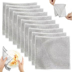 Premium Double-Sided Steel Wire Dish Cloth – Durable, High-Performance Scrubber for Heavy-Duty Cleaning