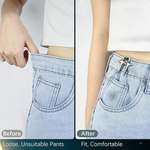 1 Pair Star Waist Button – Sophisticated Fit Optimization Solution Premium Quality SingleDeals™