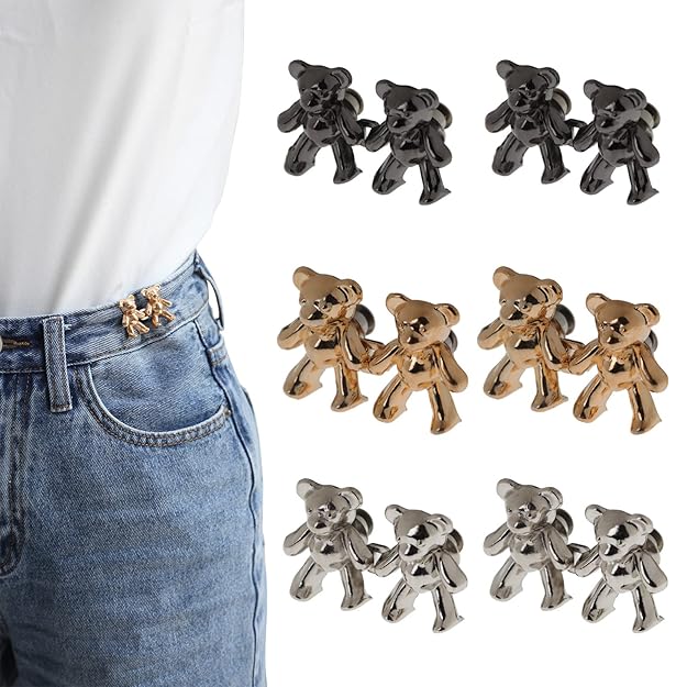 1 Pair Button Pins for Jeans – Sophisticated Fit Optimization Solution Premium Quality SingleDeals™