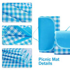 Portable Outdoor Picnic Mat – Durable, Foldable 400g Waterproof Ground Sheet for Parks and Beach Outings Premium Quality Single Deals™