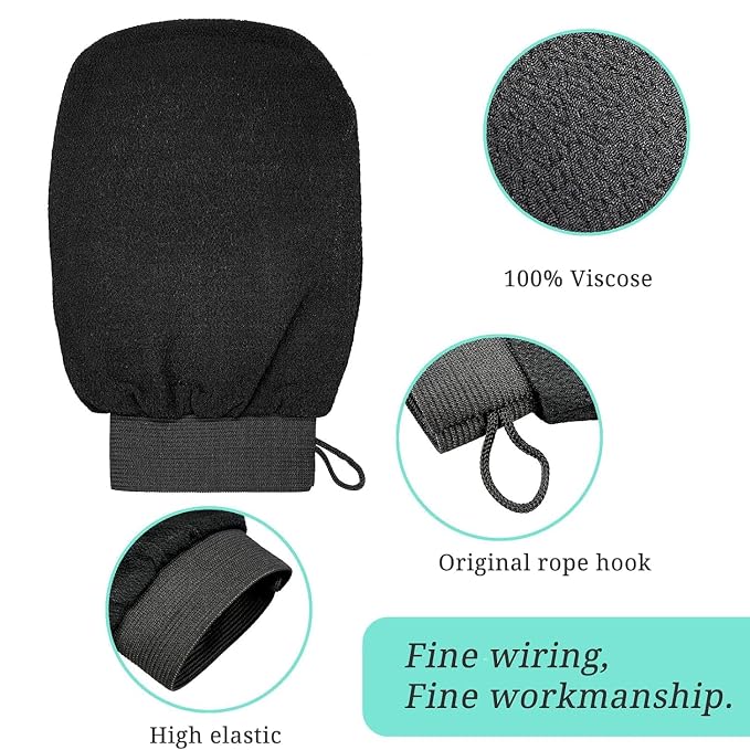 Premium Exfoliating Bath Gloves – Professional-Grade Body Scrubber for Skin Revitalization