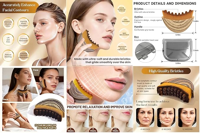 Advanced Ergonomic Face Cleaning Brush – Professional-Grade Exfoliating Tool for Enhanced Skin Texture and Radiance Premium Quality Single Deals™