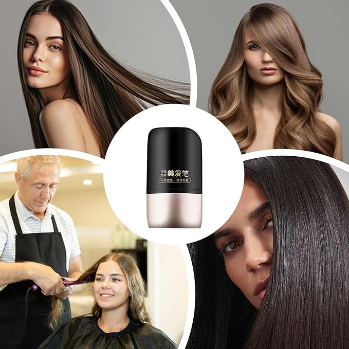 Hair Color Touch-Up Pen – Instant Grey Coverage Tool for Precise Root Maintenance Premium Quality Single Deals™
