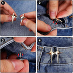 1 Pair Star Waist Button – Sophisticated Fit Optimization Solution Premium Quality SingleDeals™