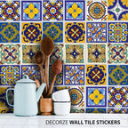 Decorative Self-Adhesive Waterproof Kitchen Wall Sticker – Premium Tile Pattern, 60x200cm