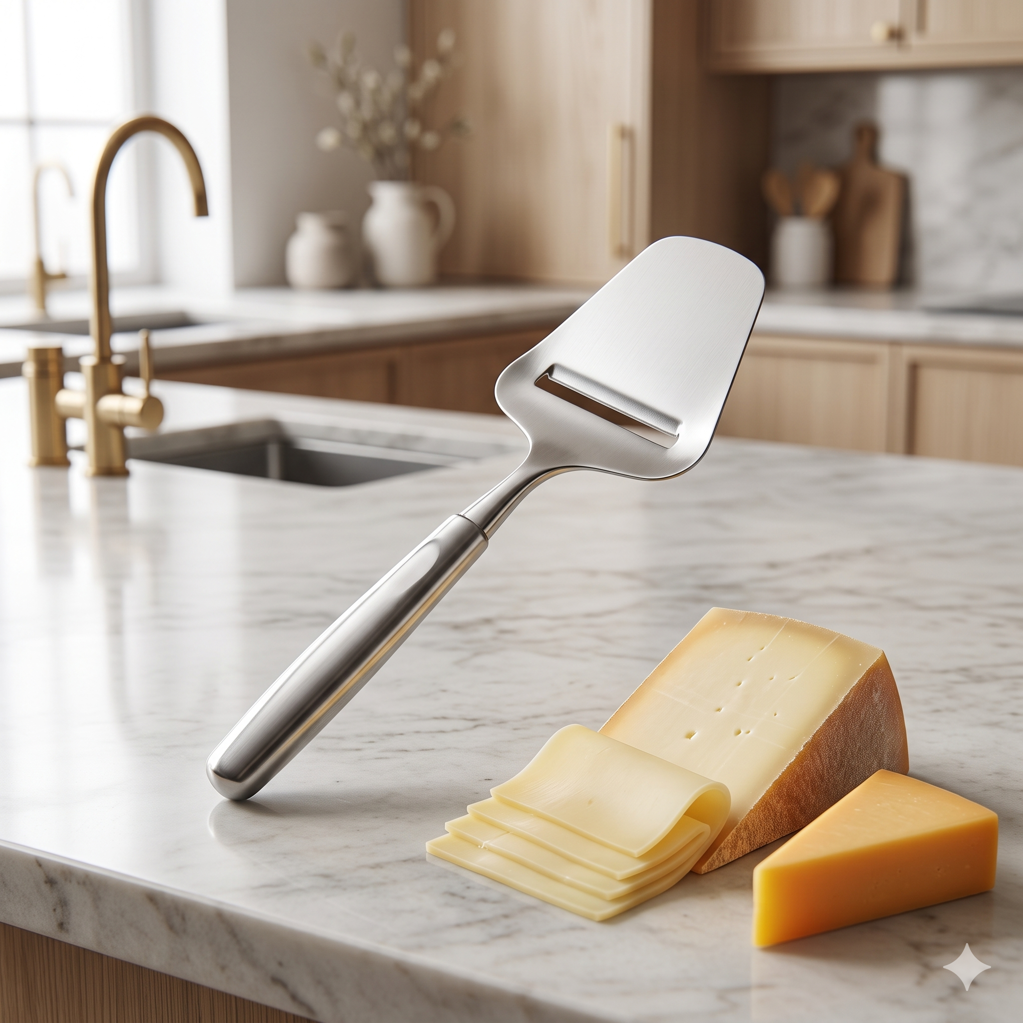 SINGLE DEALS® EliteCare Professional Stainless Steel Cheese Slicer — Premium Quality