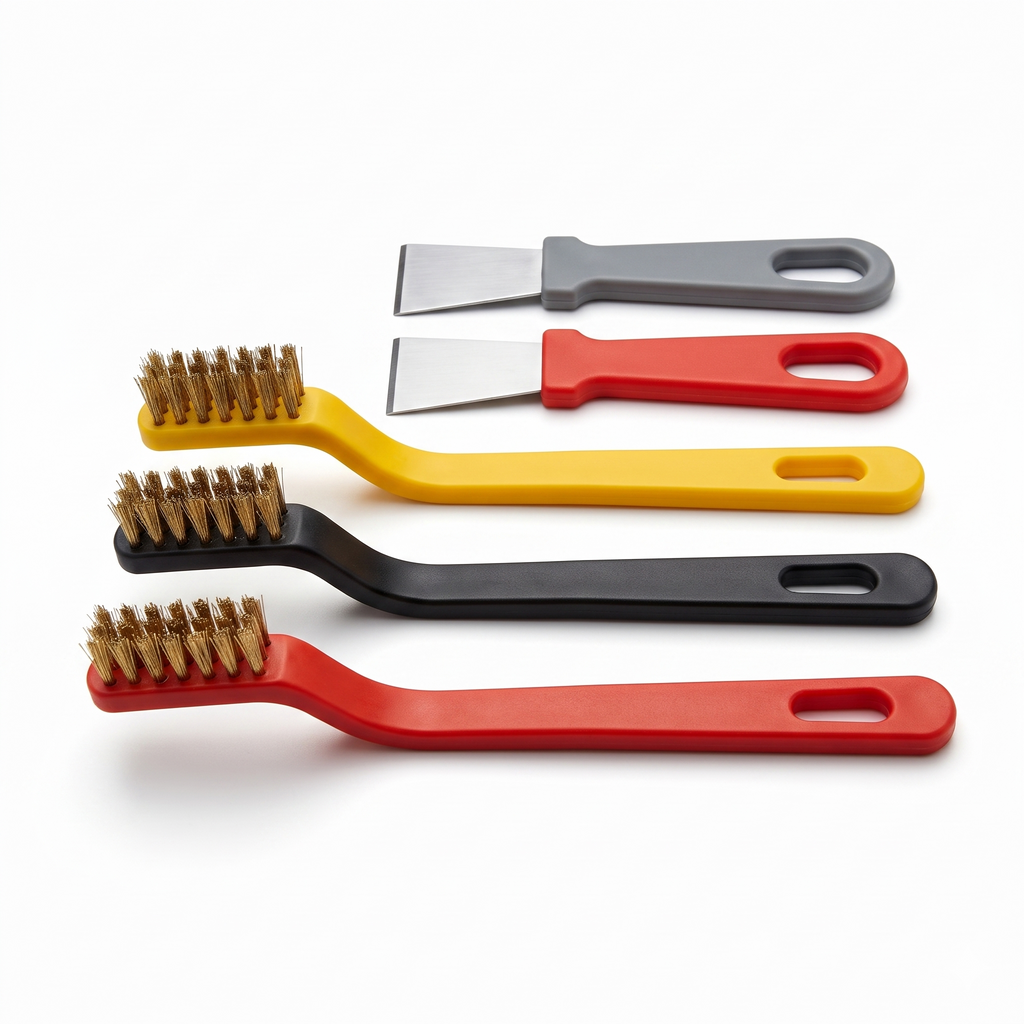 Single Deals™ Professional 5-Piece Wire Brush and Scraper Set™ [Premium Quality]