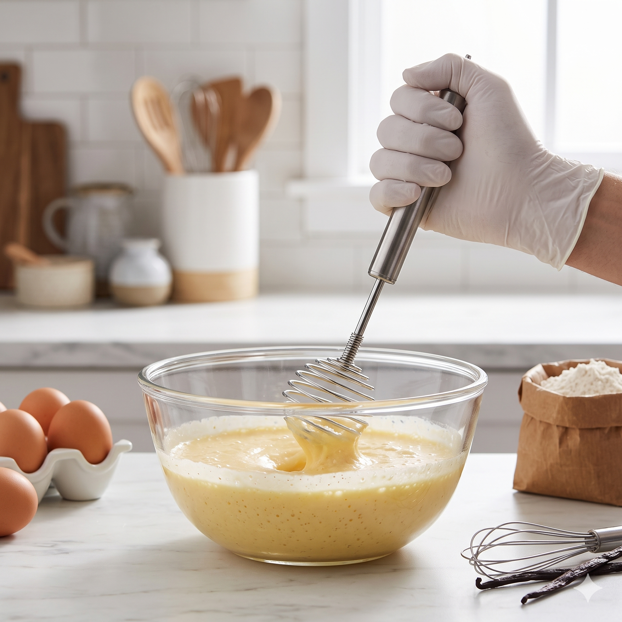 Single Deals™ Professional Stainless Steel Spiral Egg Beater™ [Premium Quality]