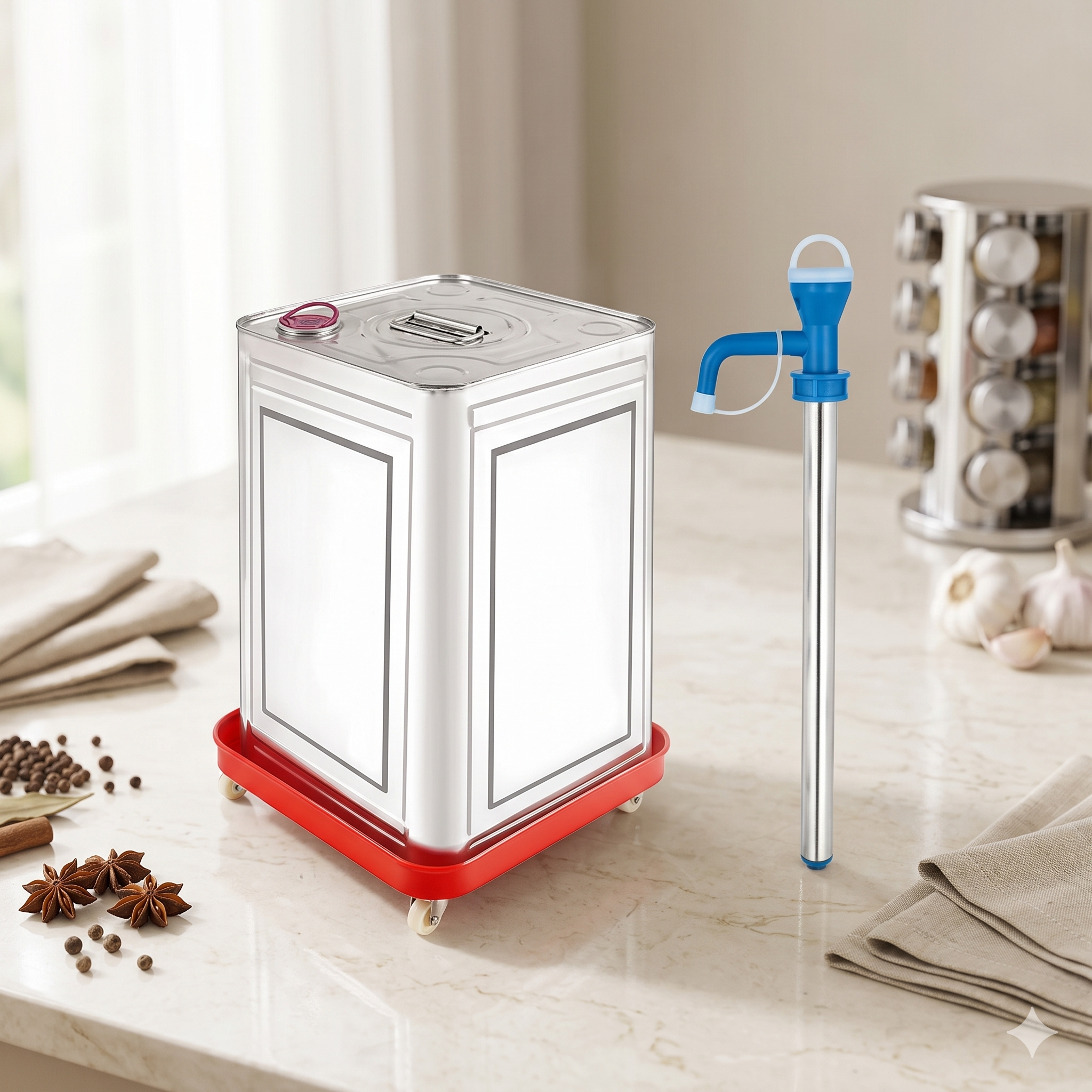 Single Deals™ Precision Industrial Oil Pump Dispenser System™ [Premium Quality]