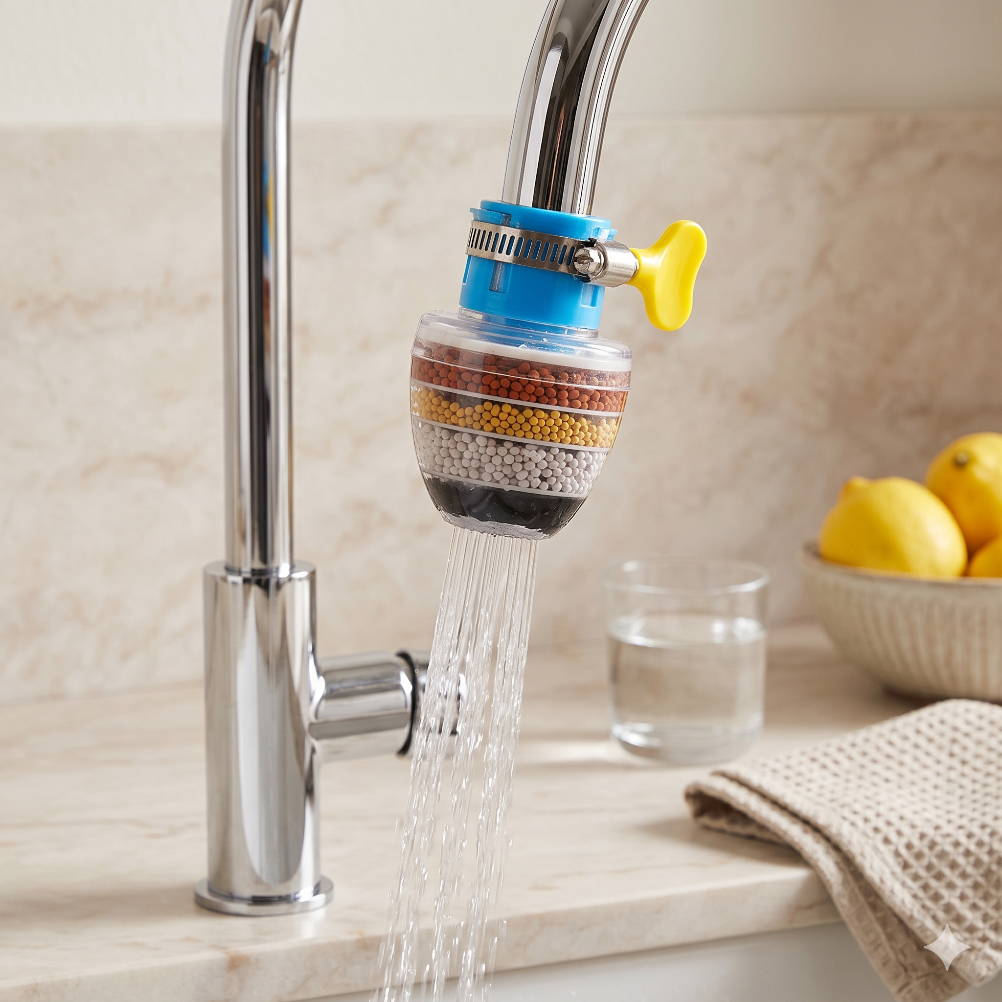 Single Deals Hydro-Master Elite Premium Quality Faucet Filter