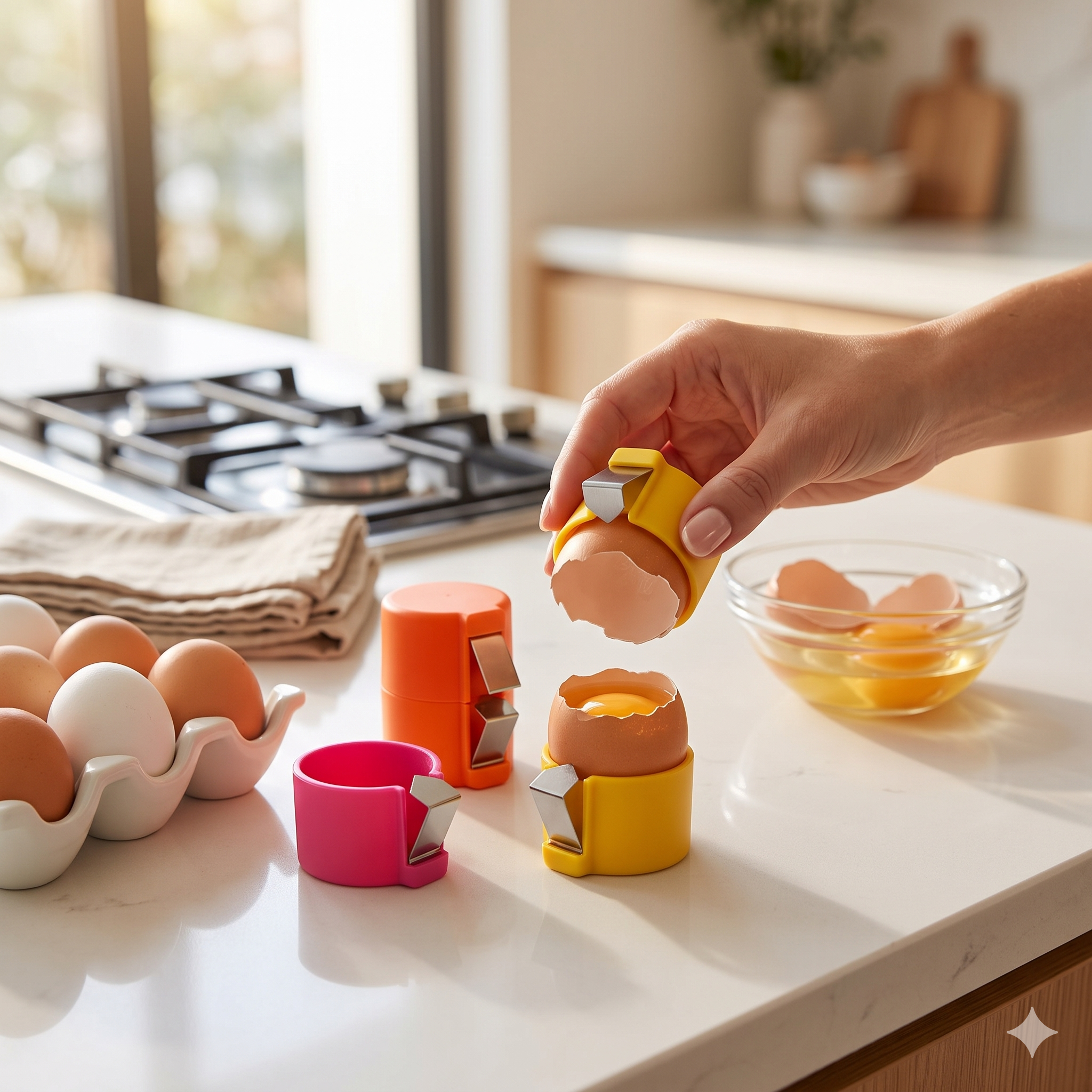 Single Deals™  Egg Cracker™ [Premium Quality]