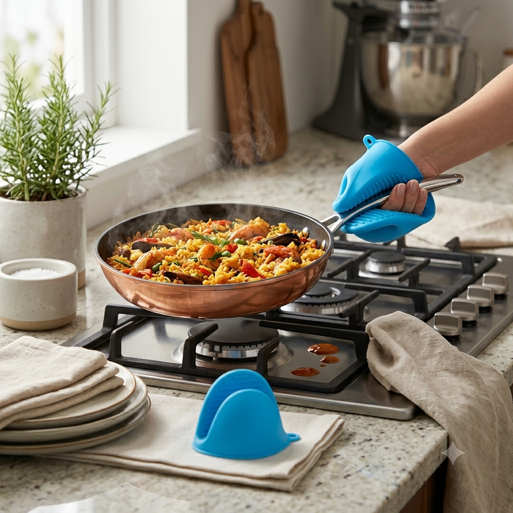 Single Deals™ Professional Silicone Oven Gloves™ [Premium Quality]