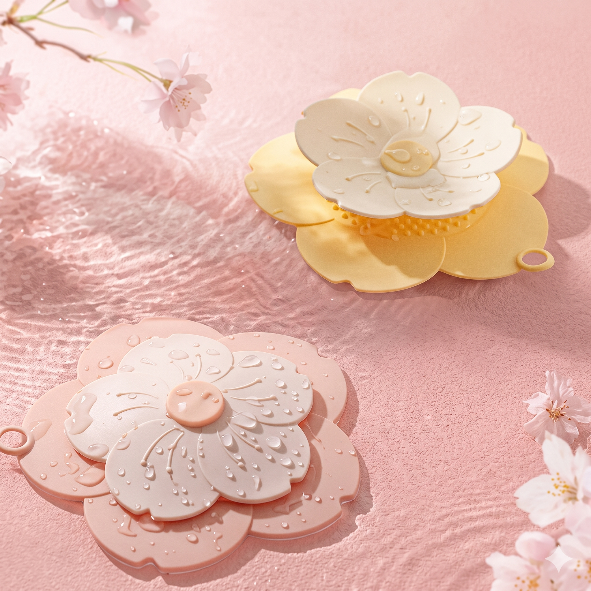 Single Deals™ Floral Sink Drain Stopper - Premium Quality