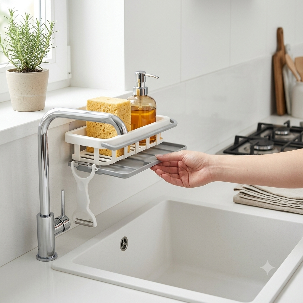 Single Deals™ Professional Kitchen and Bathroom Shelf™ [Premium Quality]