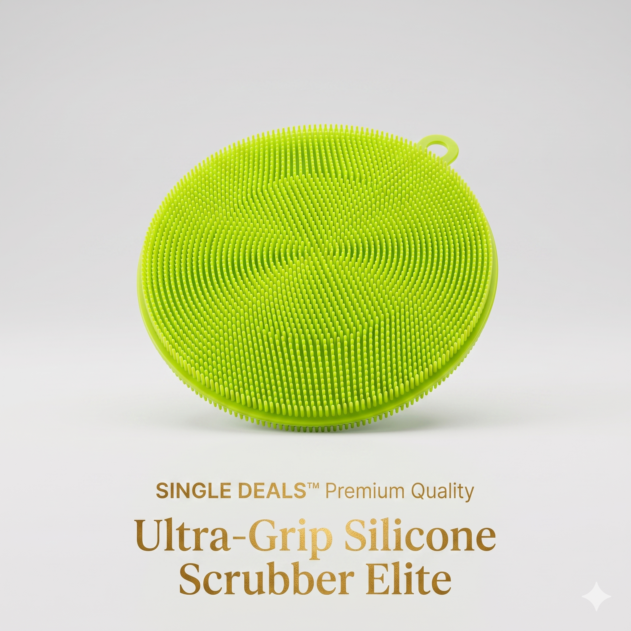 Single Deals™ Premium Quality Ultra-Grip Silicone Scrubber Elite
