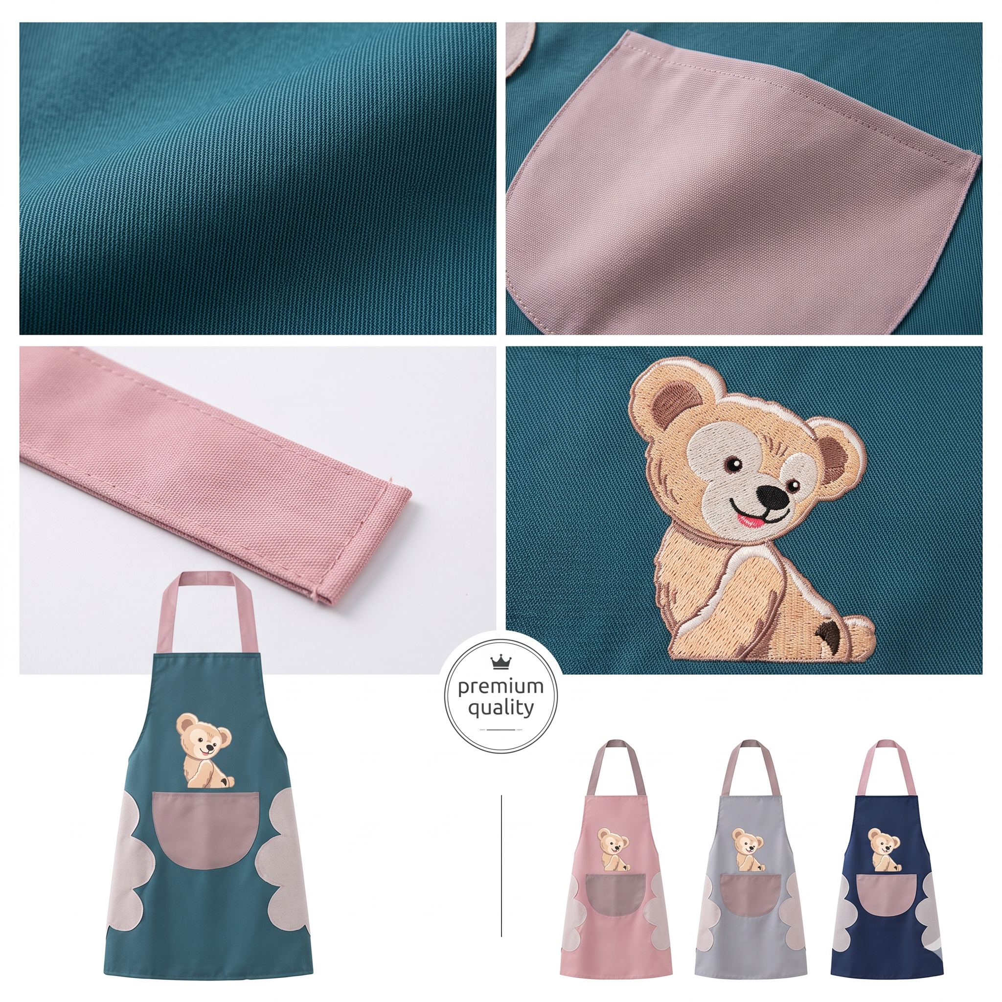 Single Deals™ Premium Quality Elite Culinary Apron (Teddy Edition)