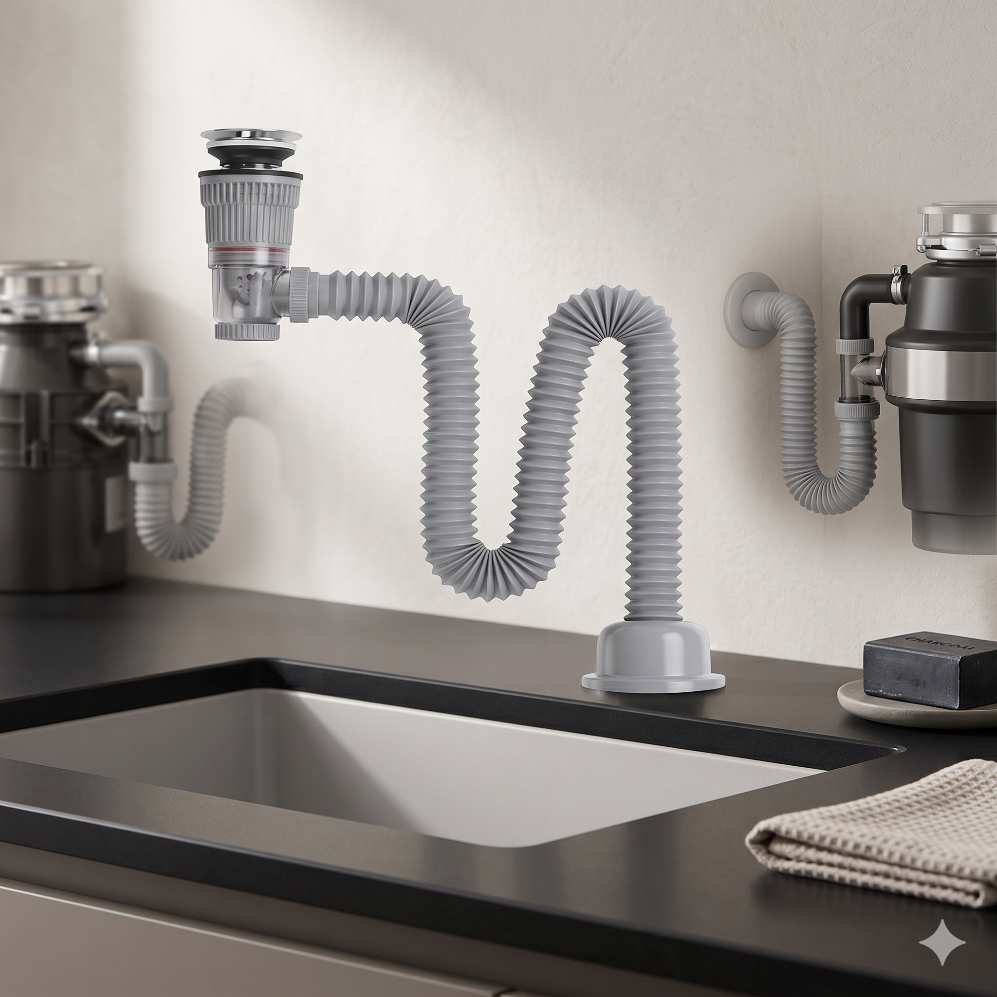 Single Deals Aqua-Tight Anti-Clogging Pipe Premium Quality