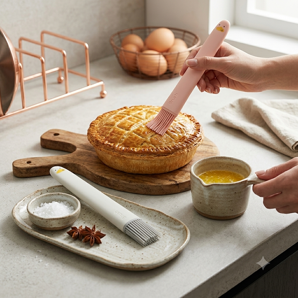 Single Deals™ Premium Culinary Silicone Pastry Brush™ [Premium Quality]