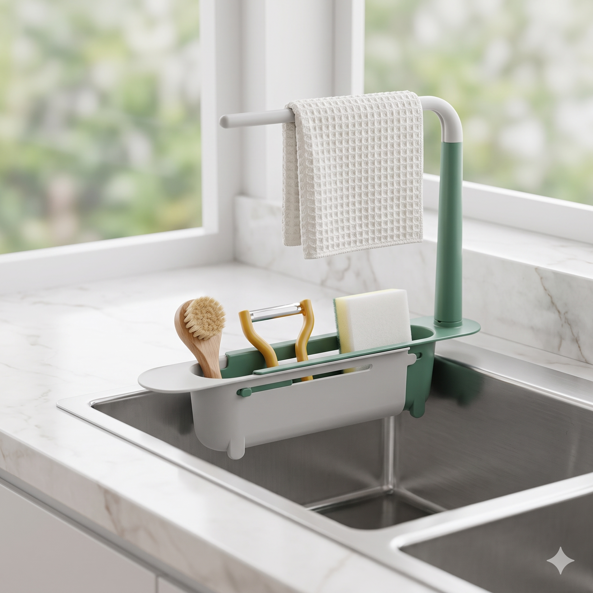 Single deals™ Premium Quality Adjustable Sink Storage Box