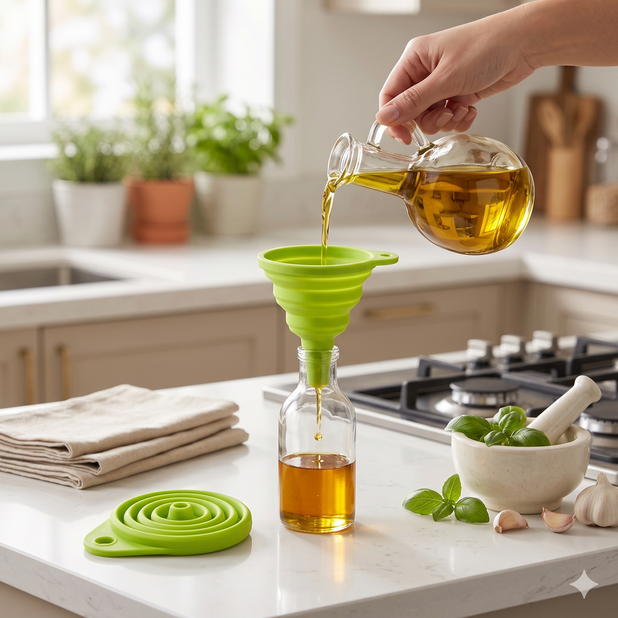 Single Deals™ Professional Silicone Funnel™ [Premium Quality]