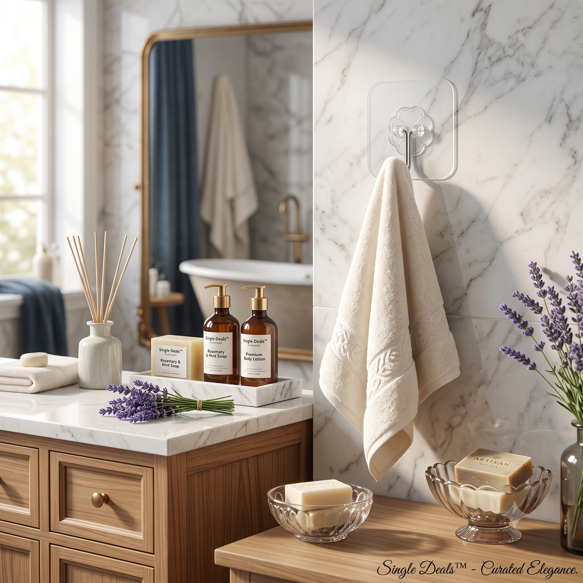 Single Deals™ Elite Adhesive Floral Hook